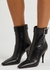 Jill 80 leather ankle boots - Saint Laurent