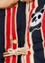 KIDS Panda striped quilted shell jacket - MINI RODINI