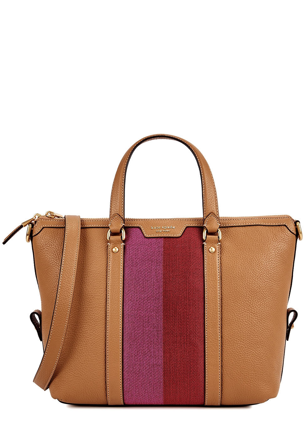 Kate Spade New York Brown medium leather top handle bag - Harvey Nichols
