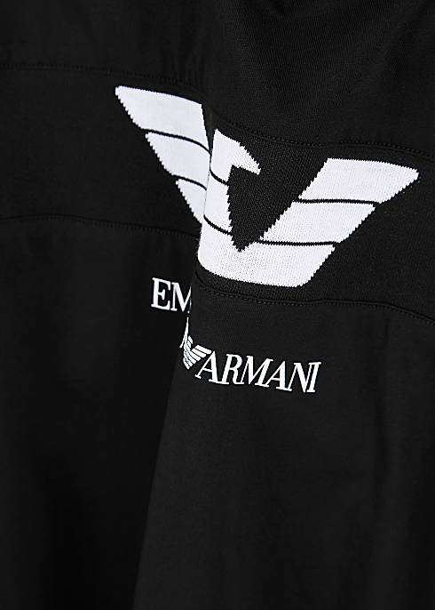 Emporio Armani KIDS Logo cotton top - Harvey Nichols