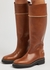 Noua leather knee-high boots - Chloé