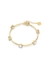 Constella bracelet round cut white rose gold-tone plated - Swarovski