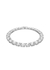 Millenia necklace square cut small white rhodium plated - Swarovski