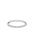 Tennis deluxe bracelet round cut white rhodium plated - Swarovski