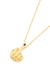 French For Goodnight 18kt gold-plated necklace - Anissa Kermiche