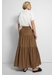 Tiered maxi skirt in cotton blend - Theory