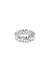 Vittore ring pear cut white rhodium plated - Swarovski