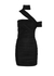 One-shoulder ruched stretch-jersey mini dress - Alexander Wang