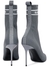 Skye 95 logo stretch-knit ankle boots - Balmain