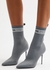 Skye 95 logo stretch-knit ankle boots - Balmain