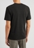 Black logo-embroidered cotton T-shirt - Kenzo