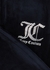 KIDS Navy logo-print velour sweatpants (9-14 years) - Juicy Couture