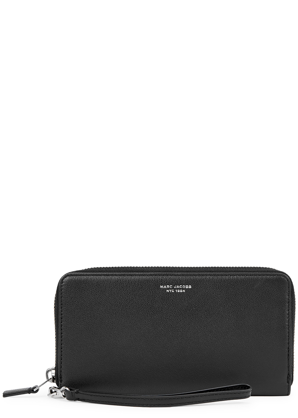 Marc Jacobs Slim 84 Continental black leather wallet