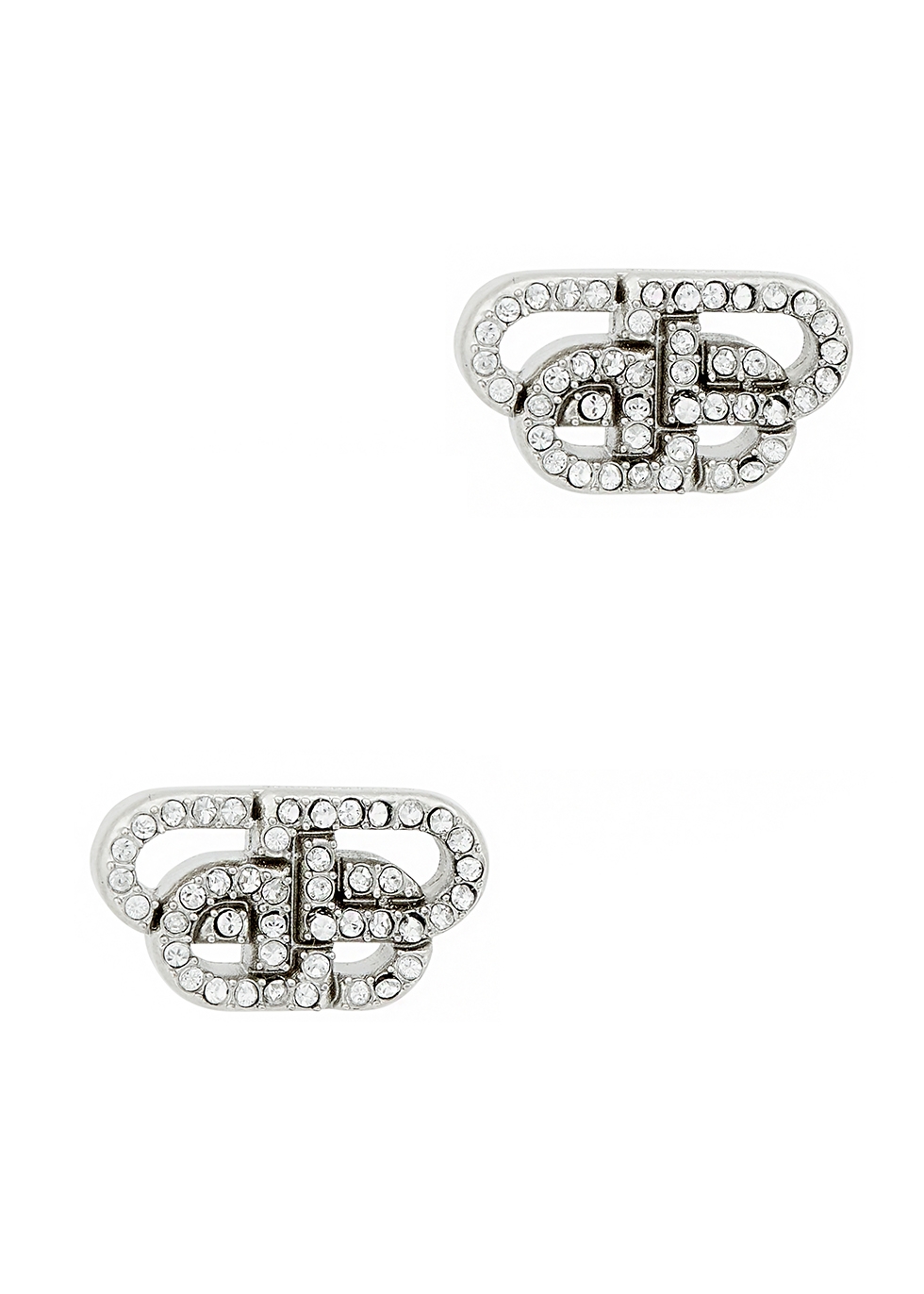 Earrings Balenciaga Silver in Metal  28756826