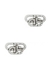 BB XS crystal-embellished stud earrings - Balenciaga