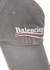 Political logo cotton cap - Balenciaga