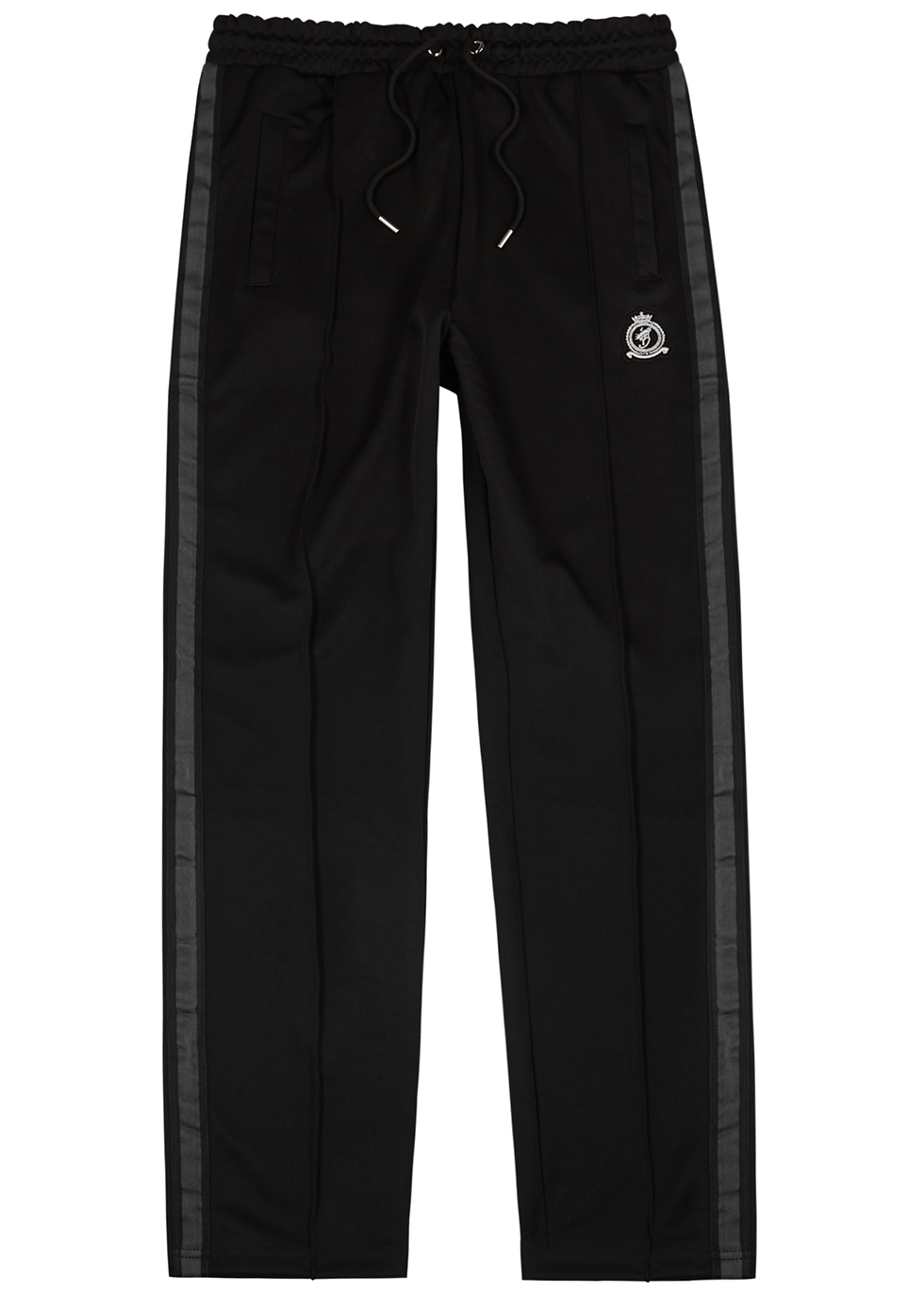 BENJART Black logo jersey track pants - Harvey Nichols