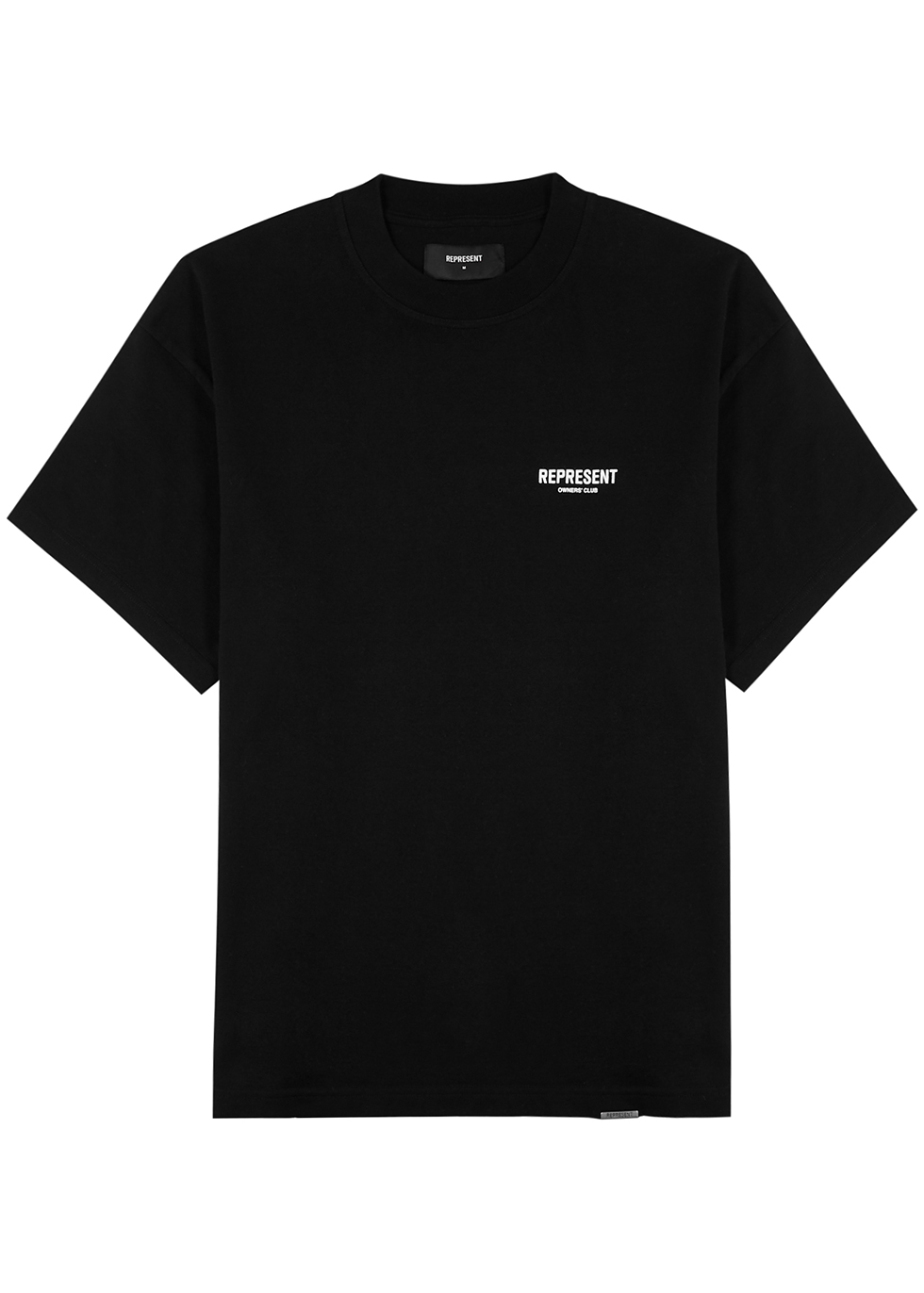 Represent Owners Club black cotton T-shirt - Harvey Nichols