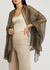 Grey cashmere shawl - Denis Colomb