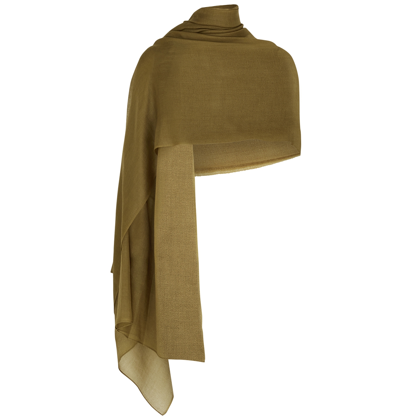 Denis Colomb Brown Cashmere Shawl