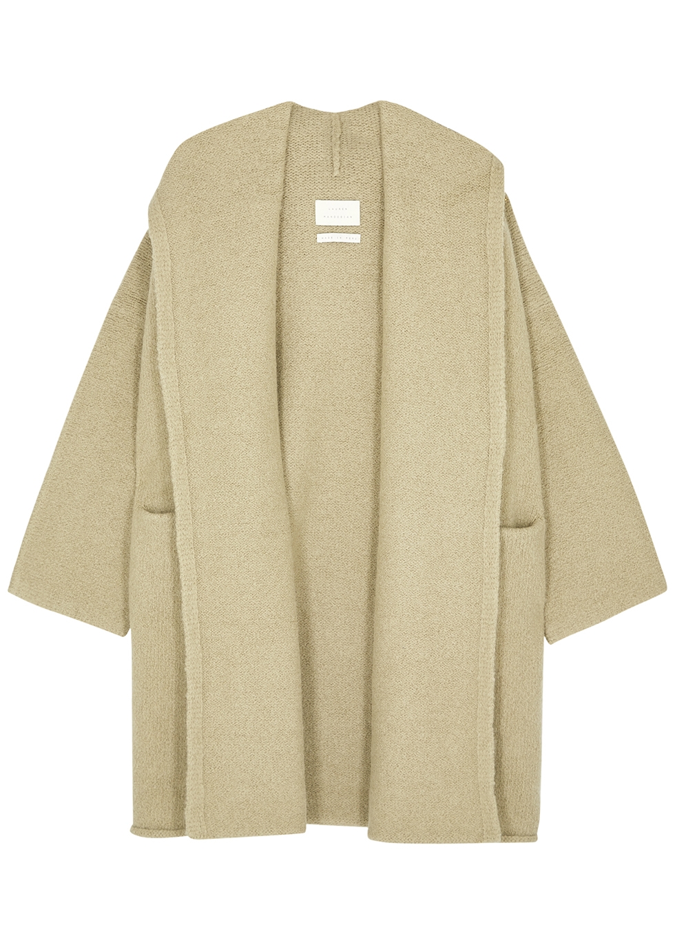 Lauren Manoogian Capote sand alpaca-blend coat