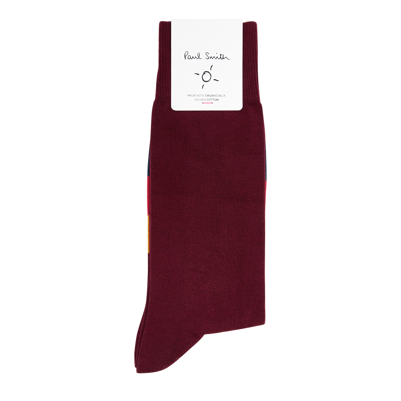 Paul Smith Striped Cotton-blend Socks - Burgundy - One Size