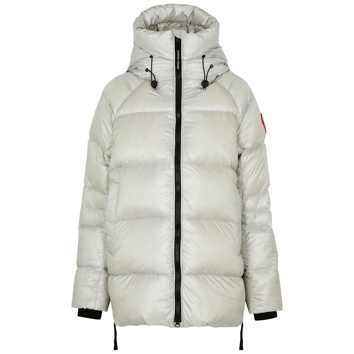 Canada Goose Cypress Quilted Feather-light Shell Coat In Grey