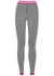 Monogrammed wool-blend leggings - Balmain