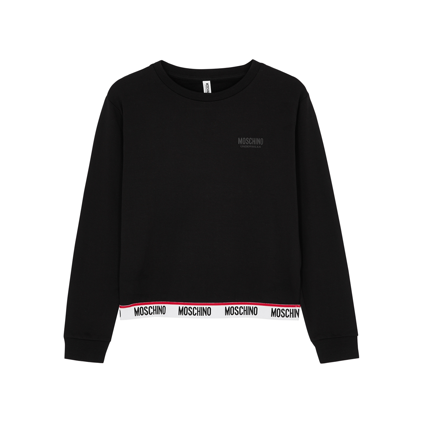 Moschino Underwear Logo Stretch-cotton Sweatshirt