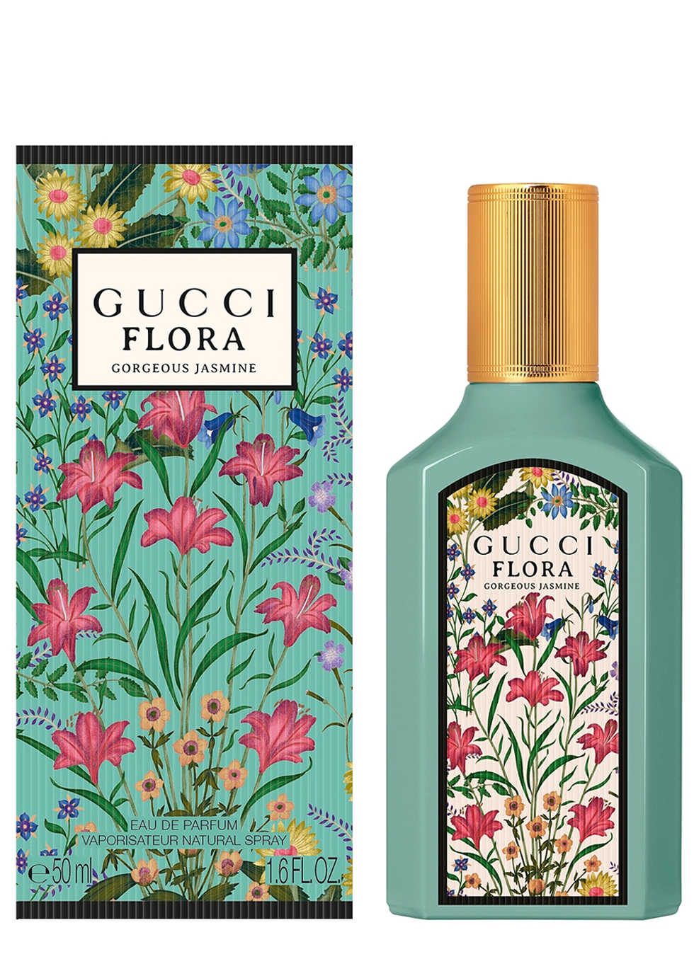 Gucci Flora Gorgeous Jasmine For Her Eau De Parfum 50ml - Harvey