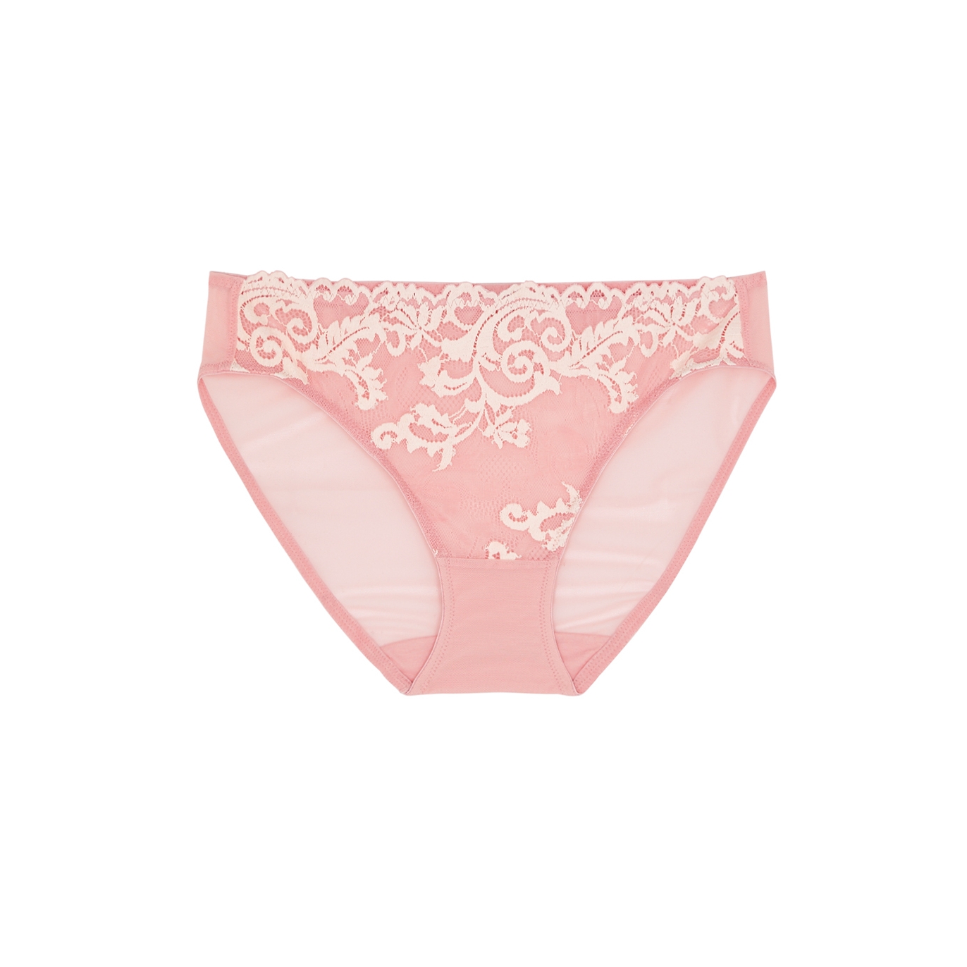WACOAL INSTANT ICON LACE BRIEFS, LACE BRIEFS, PINK
