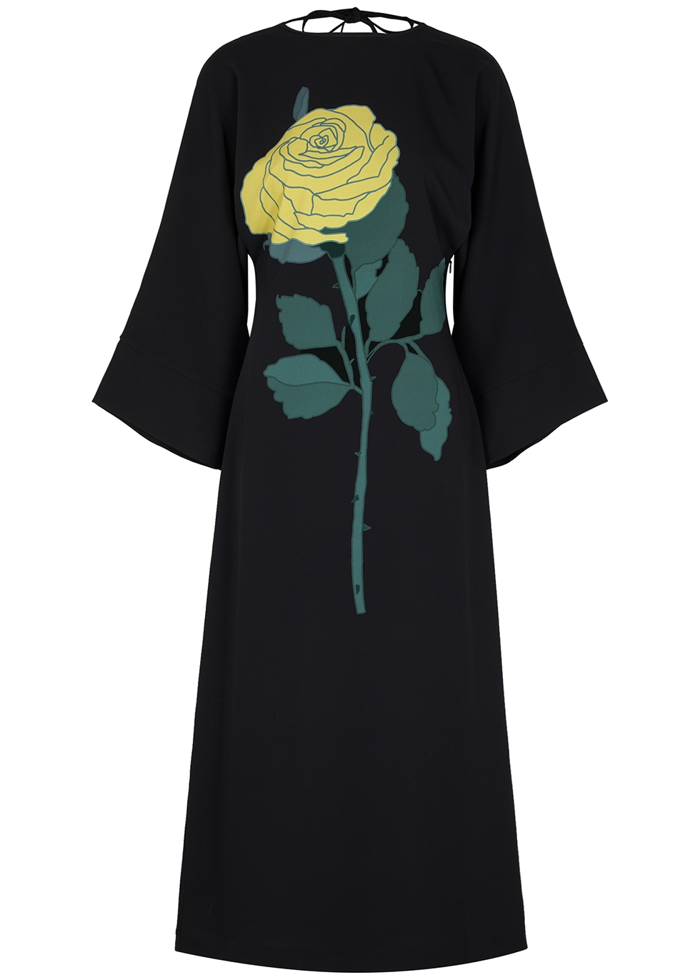 BERNADETTE Emmanuelle rose-print maxi dress - Harvey Nichols
