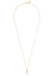 Beloved Moonstone Heart 18kt gold-plated necklace - Daisy London