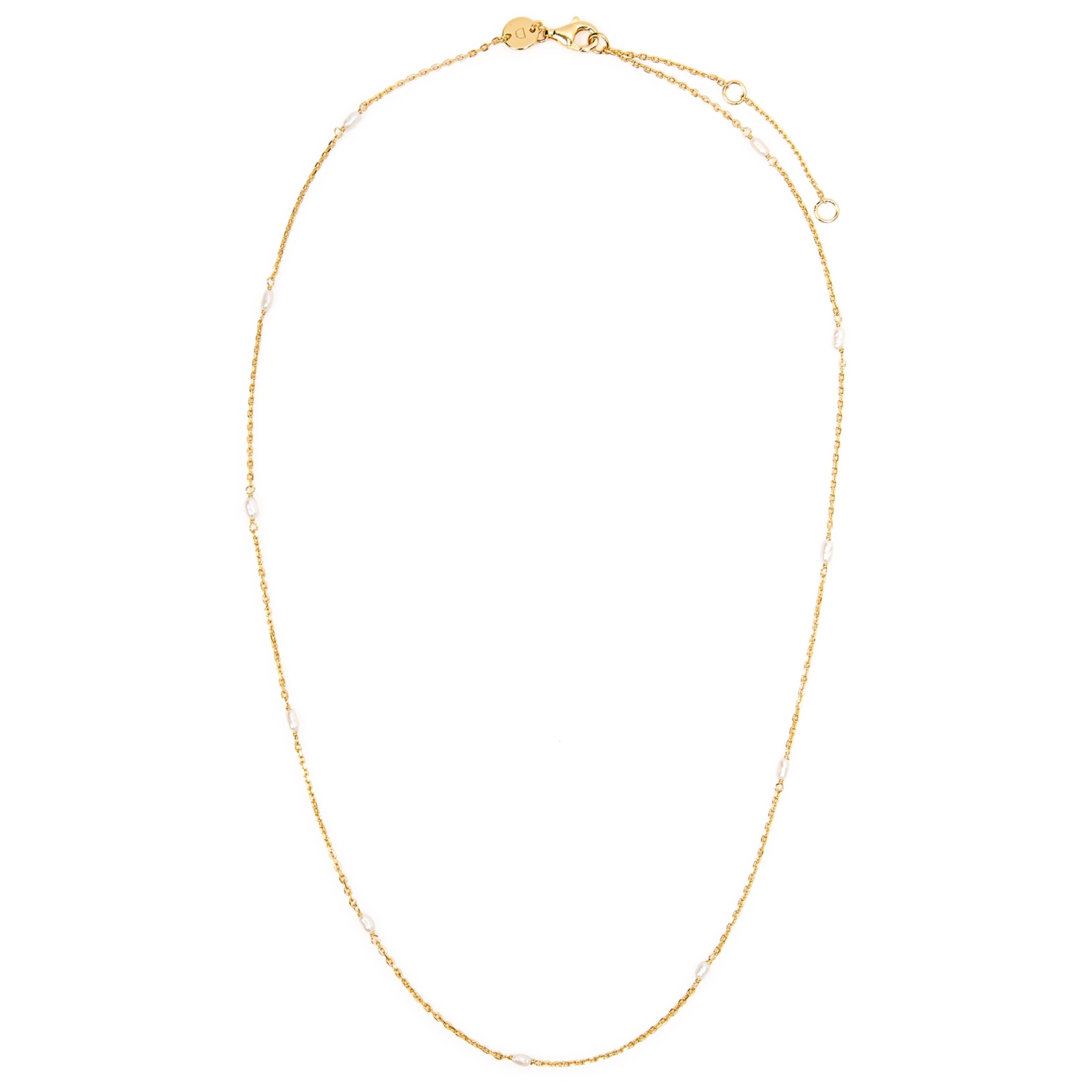 Daisy London Treasures Pearl-embellished Chain Necklace - Gold - One Size