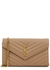 Envelope leather wallet-on-chain - Saint Laurent