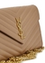 Envelope leather wallet-on-chain - Saint Laurent