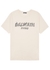 Logo-print cotton T-shirt - Balmain