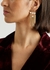 Stelline embellished fringed drop earrings - Rosantica