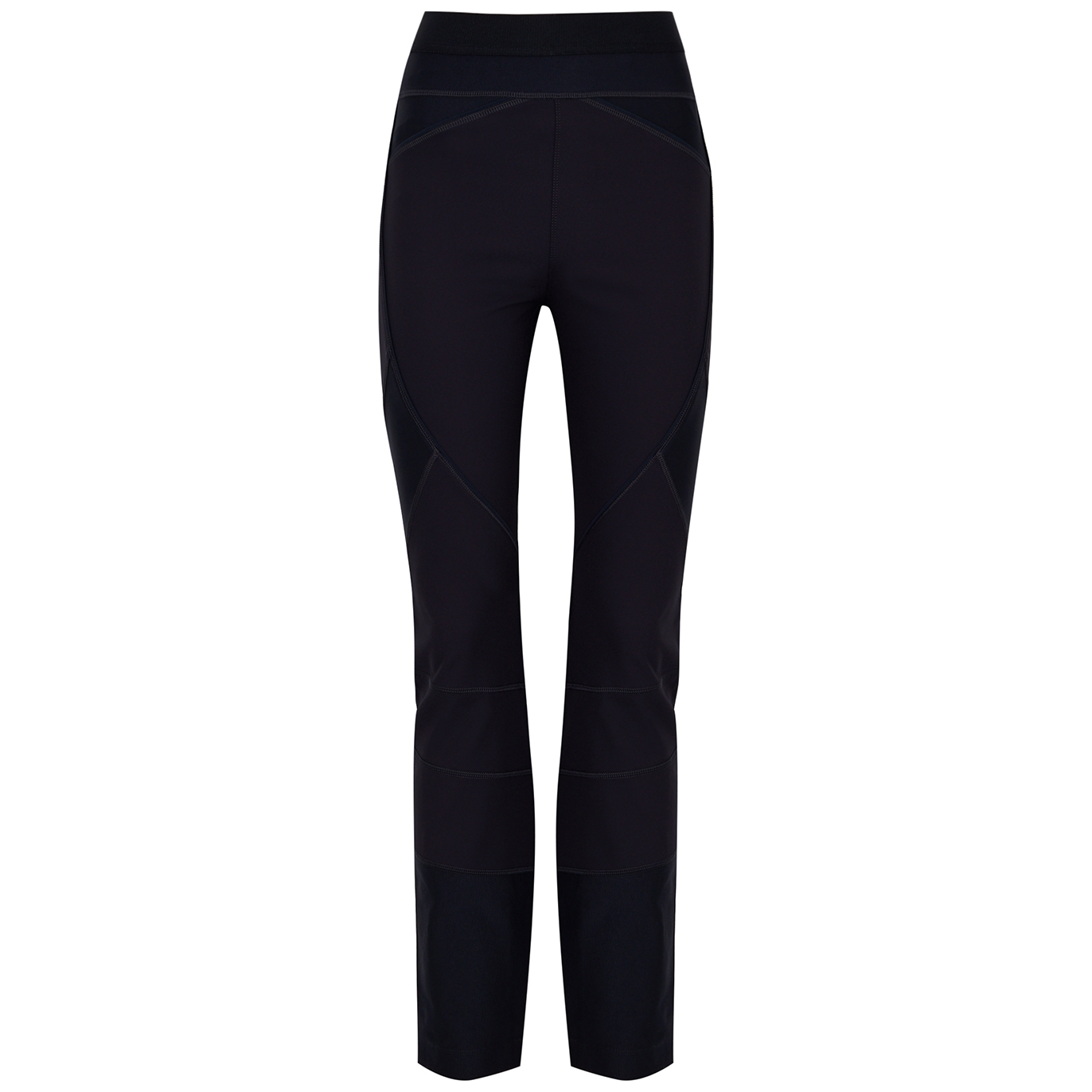 High Lay-Out Panelled Stretch-jersey Trousers