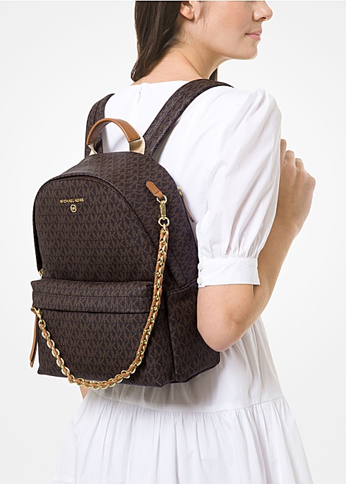 MICHAEL Michael Kors Slater medium logo backpack - Harvey Nichols