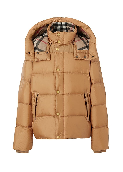 Burberry Detachable sleeve hooded puffer jacket - Harvey Nichols