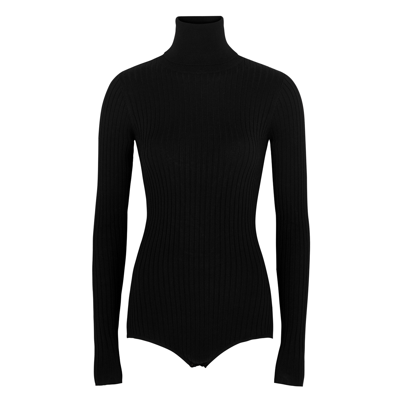 Dodo Bar OR Lewis Roll-neck Stretch-knit Bodysuit - Black - 14