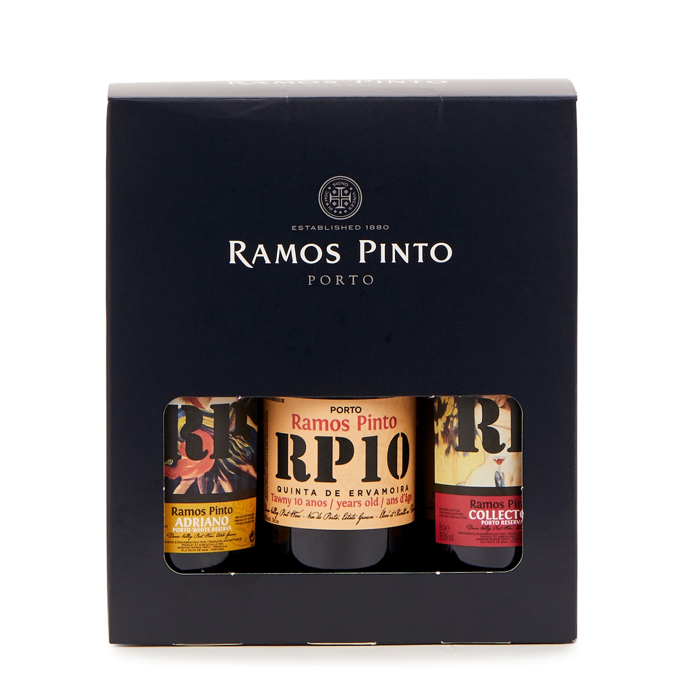 Ramos Pinto Mini Port Gift Pack 3 X 90ml Port And Fortified Wine