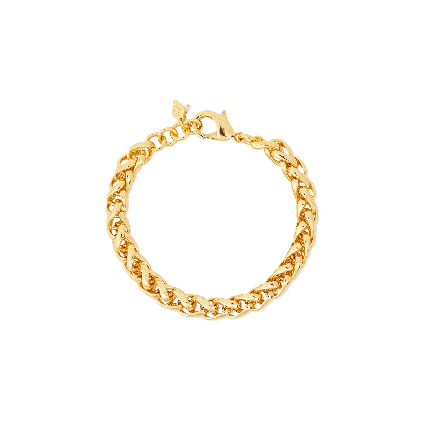 Anni LU Liquid Gold 18kt Gold-plated Chain Bracelet - One Size