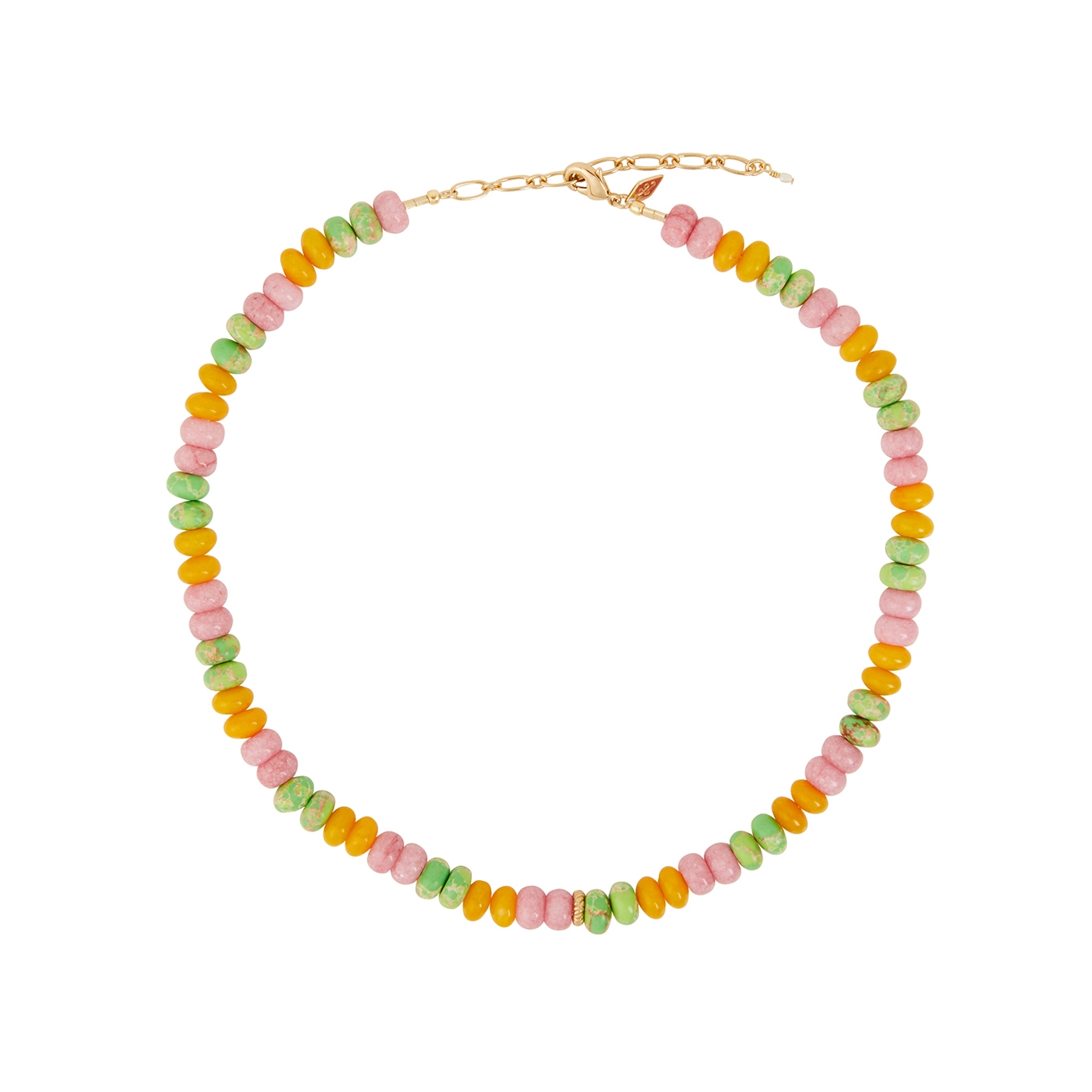 Anni LU Paradiso Beaded Necklace - Green - One Size