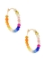 Gili 18kt gold-plated hoop earrings - ANNI LU