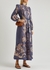 Vitali floral-print linen maxi dress - Zimmermann