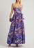 High Tide floral-print strapless linen-blend dress - Zimmermann