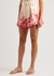 High Tide Tuck floral-print linen shorts - Zimmermann
