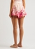 High Tide Tuck floral-print linen shorts - Zimmermann